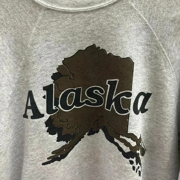 Vintage 1989 Alaska State  Crewneck Size XL - Picture 4 of 10